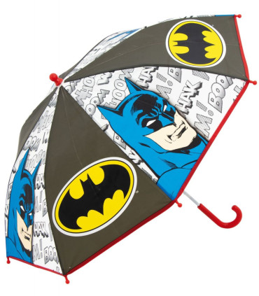 CHILDREN'S HANDHELD UMBRELLA BATMAN TRANSPARENT 2 COLORS - CHILDREN'S UMBRELLAS