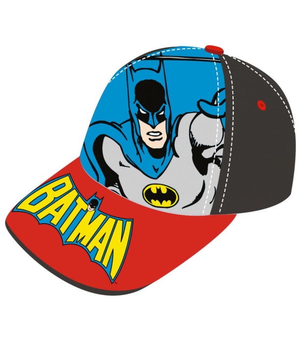 CHILDREN'S CAP WITH BRIM BATMAN 2 COLORS 51/54 - CHILDREN'S HATS
