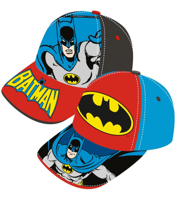 CHILDREN'S CAP WITH BRIM BATMAN 2 COLORS 51/54 - CHILDREN'S HATS