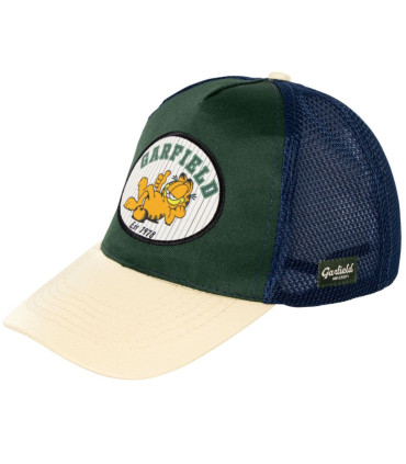 YOUTH CAP WITH BRIM AND MESH GARFIELD 56/58 - CHILDREN'S HATS