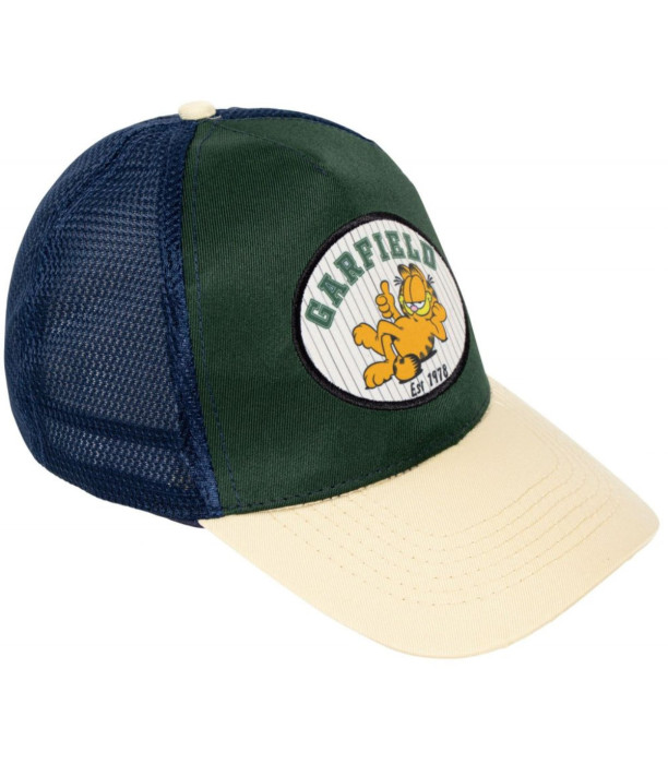 YOUTH CAP WITH BRIM AND MESH GARFIELD 56/58 - CHILDREN'S HATS