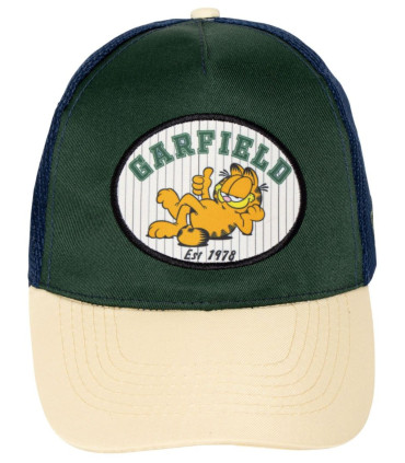 YOUTH CAP WITH BRIM AND MESH GARFIELD 56/58 - CHILDREN'S HATS