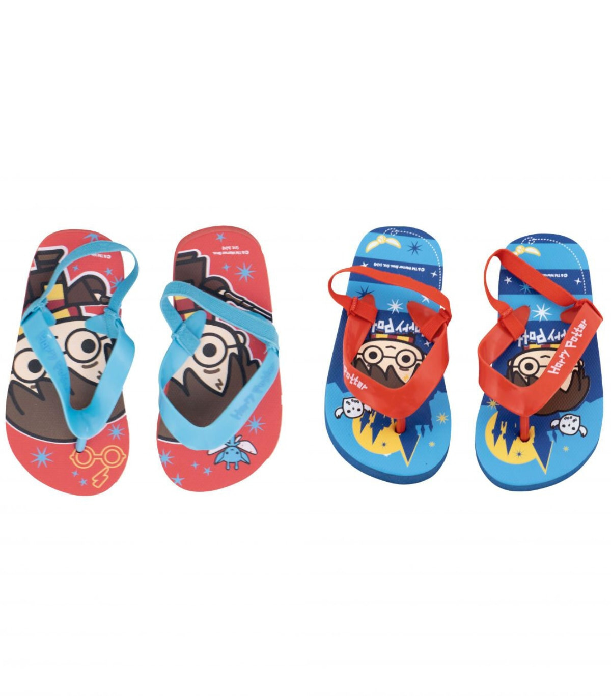 CHILDREN'S SLIPPERS WITH ELASTIC HARRY POTTER 22-28 SERIES - CHILDREN'S SLIPPERS AND FLIP-FLOPS