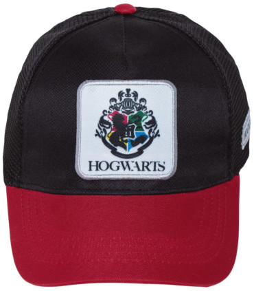 CHILDREN'S CAP WITH BRIM AND MESH HARRY POTTER - HOGWARTS 51/54 - CHILDREN'S HATS