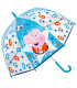 CHILDREN'S HAND UMBRELLA BELL PEPPA PIG - GEORGE TRANSPARENT 2 COLORS - CHILDREN'S UMBRELLAS