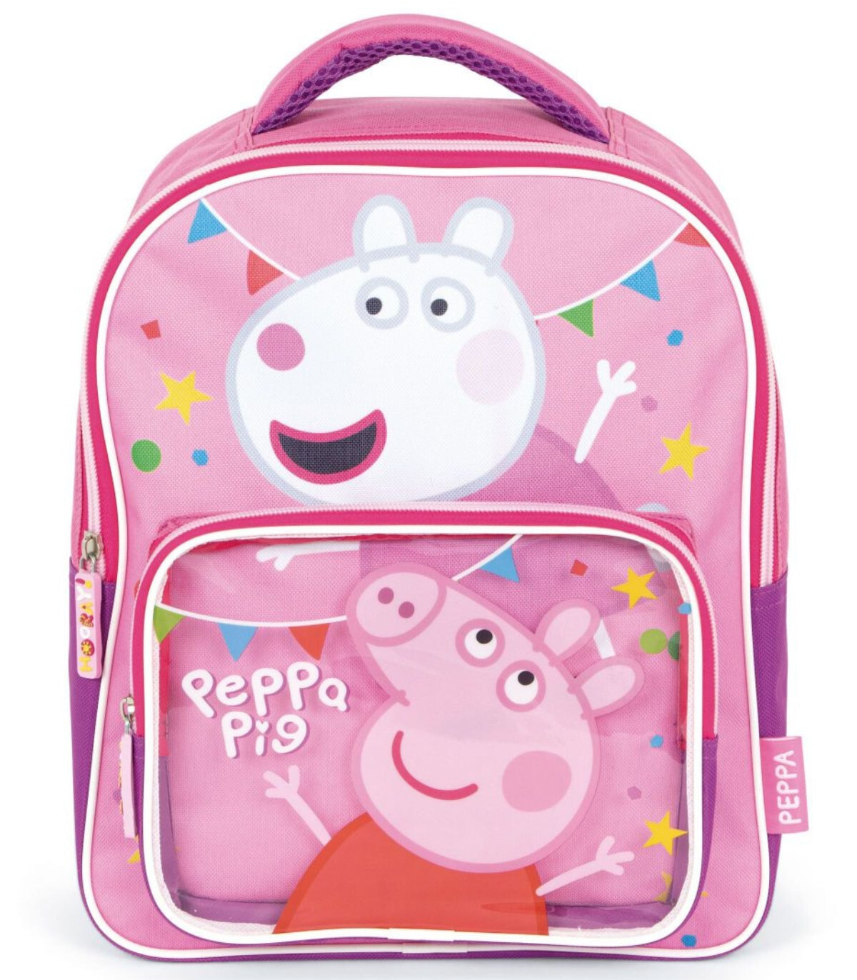 PEPPA PIG CHILDREN'S BACKPACK WITH FRONT POCKET 33*26*14 - CHILDREN'S BACKPACKS