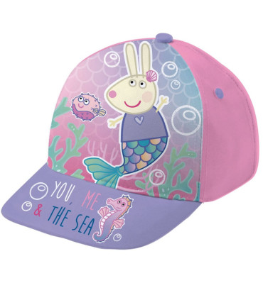 PEPPA PIG BABY HAT WITH BRIM 2 COLORS 44/46 - CHILDREN'S HATS
