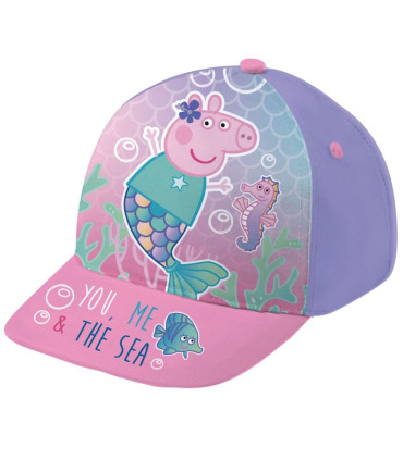 PEPPA PIG BABY HAT WITH BRIM 2 COLORS 44/46 - CHILDREN'S HATS