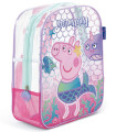 TRANSPARENT PEPPA PIG CHILDREN'S BEACH BAG 32*25*23
