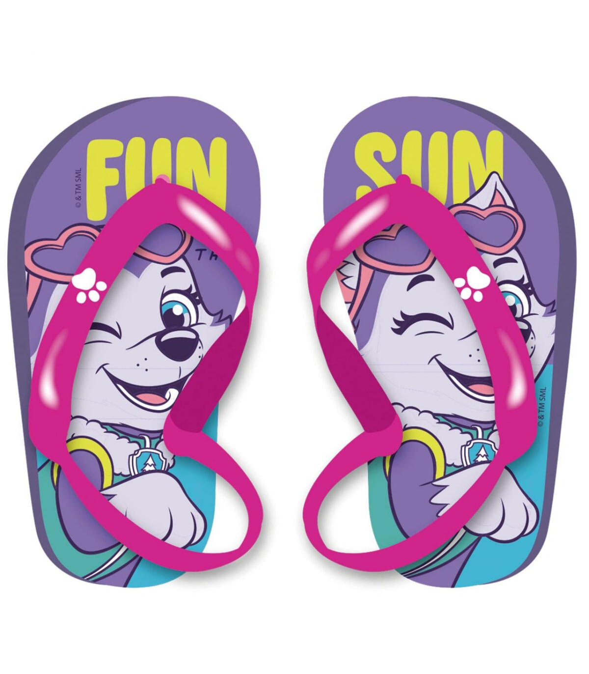 CHILDREN'S FLIP-FLOPS WITH ELASTIC PAW PATROL 22-28 SERIES - CHILDREN'S SLIPPERS AND FLIP-FLOPS