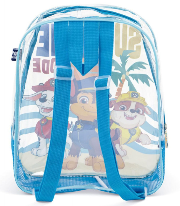 TRANSPARENT PAW PATROL CHILDREN'S BEACH BACKPACK 32*25*23 - CHILDREN'S BACKPACKS