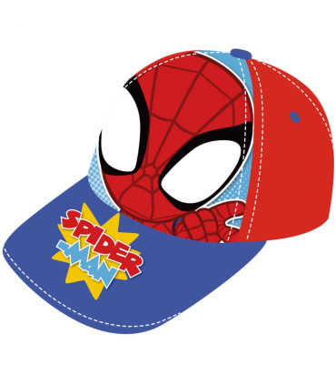 SPIDER-MAN CHILDREN'S CAP WITH BRIM 2 COLORS 48/51 - CHILDREN'S HATS