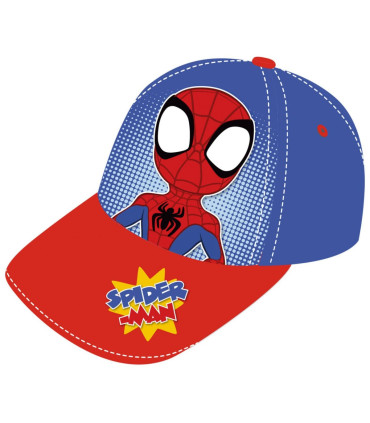 SPIDER-MAN CHILDREN'S CAP WITH BRIM 2 COLORS 48/51 - CHILDREN'S HATS