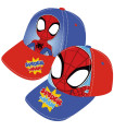 SPIDER-MAN CHILDREN'S CAP WITH BRIM 2 COLORS 48/51