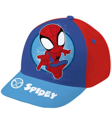 SPIDER-MAN BABY HAT WITH BRIM 2 COLORS 44/46 - CHILDREN'S HATS