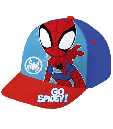 SPIDER-MAN BABY HAT WITH BRIM 2 COLORS 44/46 - CHILDREN'S HATS