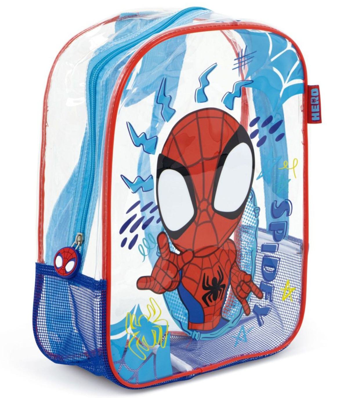 TRANSPARENT SPIDER-MAN CHILDREN'S BEACH BACKPACK 32*25*23 - CHILDREN'S BACKPACKS