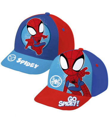SPIDER-MAN BABY HAT WITH BRIM 2 COLORS 44/46 - CHILDREN'S HATS