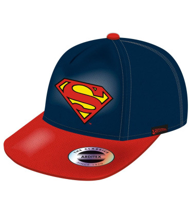 YOUTH CAP WITH BRIM AND SUPERMAN EMBROIDERY 56/58 - CHILDREN'S HATS