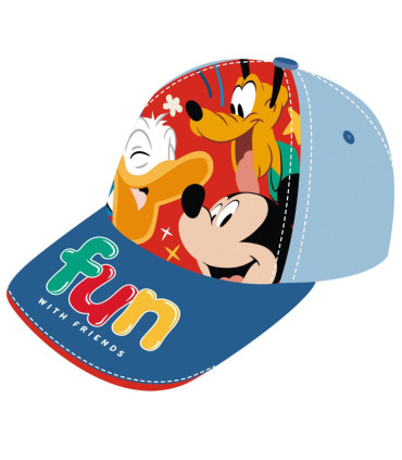 CHILDREN'S CAP WITH BRIM MICKEY MOUSE 2 TYPES 48/51 - CHILDREN'S HATS