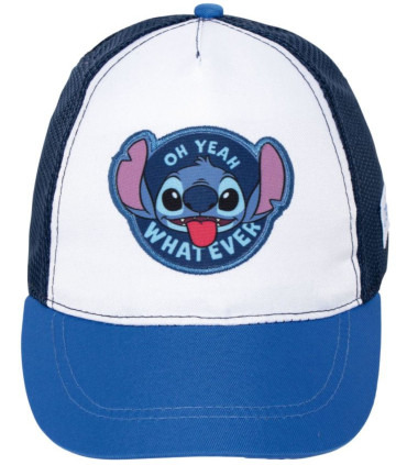 CHILDREN'S CAP WITH BRIM AND MESH STITCH 51/54 - CHILDREN'S HATS