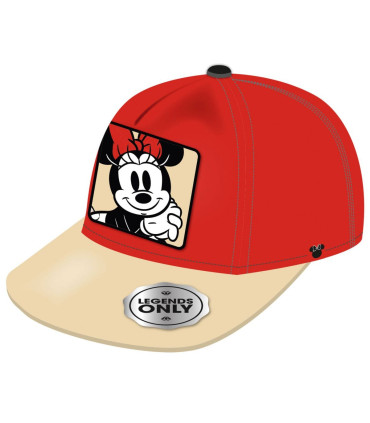 YOUTH CAP WITH BRIM AND MINNIE MOUSE EMBROIDERY 56/58 - CHILDREN'S HATS