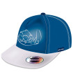 YOUTH CAP WITH BRIM AND STITCH EMBROIDERY 56/58