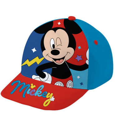 MICKEY BABY HAT WITH BRIM 2 COLORS 44/46 - CHILDREN'S HATS