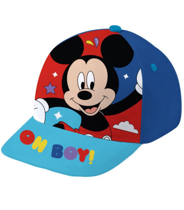 MICKEY BABY HAT WITH BRIM 2 COLORS 44/46 - CHILDREN'S HATS