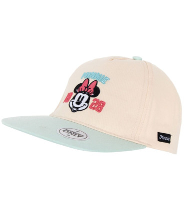 YOUTH CAP WITH BRIM AND MINNIE MOUSE EMBROIDERY 56/58 - CHILDREN'S HATS