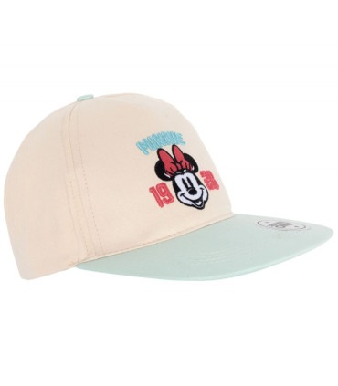YOUTH CAP WITH BRIM AND MINNIE MOUSE EMBROIDERY 56/58 - CHILDREN'S HATS