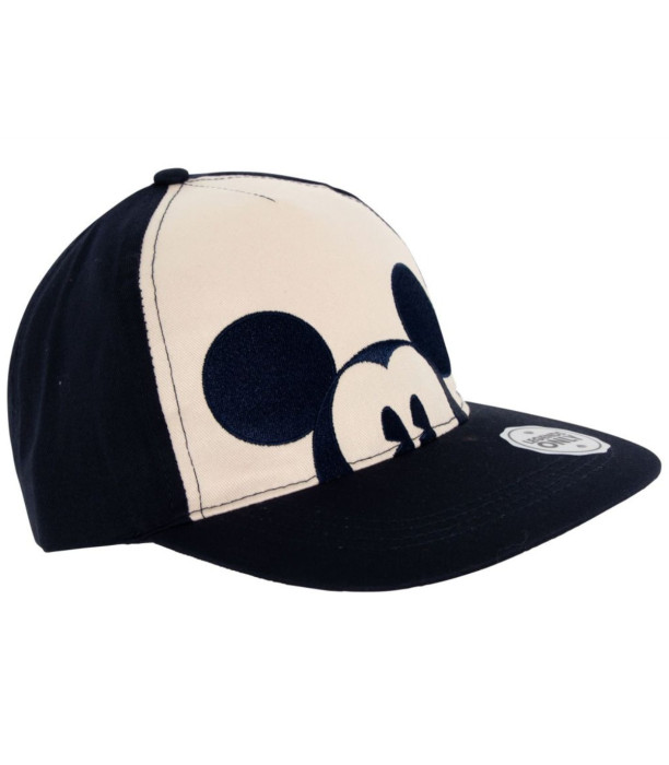 YOUTH CAP WITH BRIM AND MICKEY MOUSE EMBROIDERY 56/58 - CHILDREN'S HATS