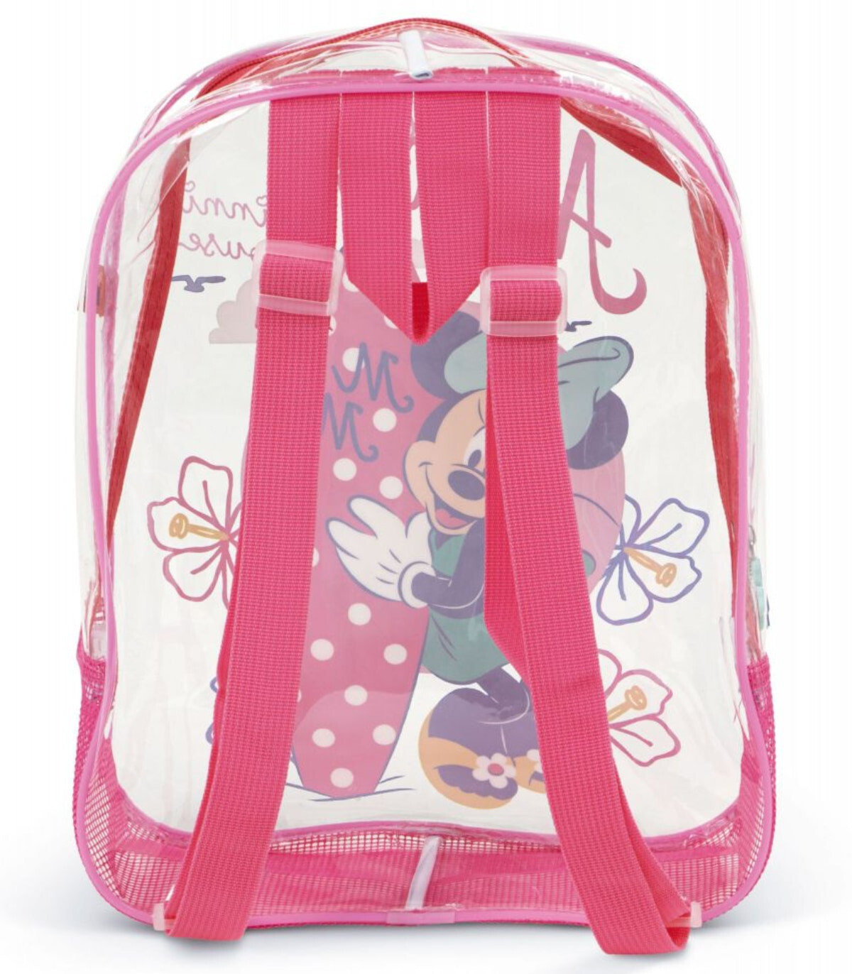 TRANSPARENT MINNIE CHILDREN'S BEACH BAG 32*25*23 - CHILDREN'S BACKPACKS