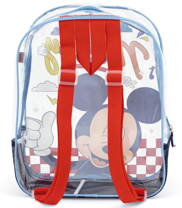 TRANSPARENT MICKEY CHILDREN'S BEACH BAG 32*25*23 - CHILDREN'S BACKPACKS