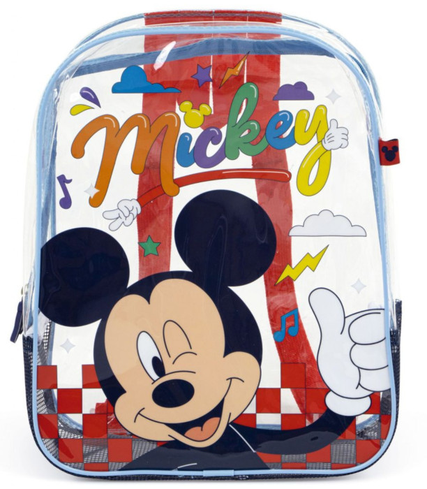 TRANSPARENT MICKEY CHILDREN'S BEACH BAG 32*25*23 - CHILDREN'S BACKPACKS
