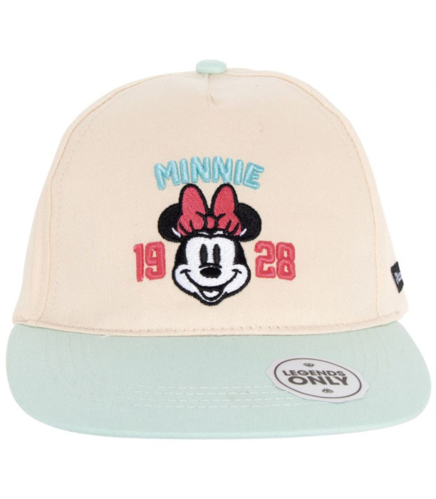 YOUTH CAP WITH BRIM AND MINNIE MOUSE EMBROIDERY 56/58 - CHILDREN'S HATS