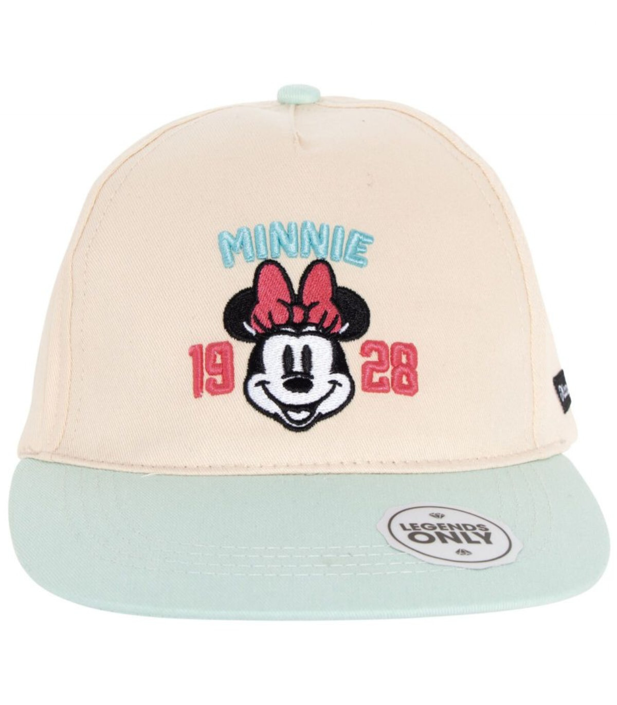 YOUTH CAP WITH BRIM AND MINNIE MOUSE EMBROIDERY 56/58 - CHILDREN'S HATS