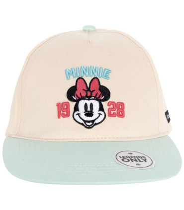 YOUTH CAP WITH BRIM AND MINNIE MOUSE EMBROIDERY 56/58 - CHILDREN'S HATS
