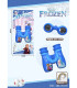 CHILDREN'S BINOCULARS FROZEN KINGDOM ON CARDBOARD - SPORTS