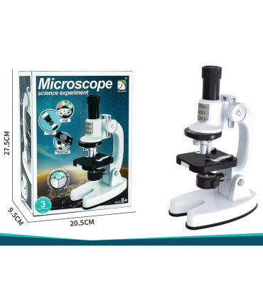 CHILDREN'S MICROSCOPE LARGE IN BOX - MEDICAL