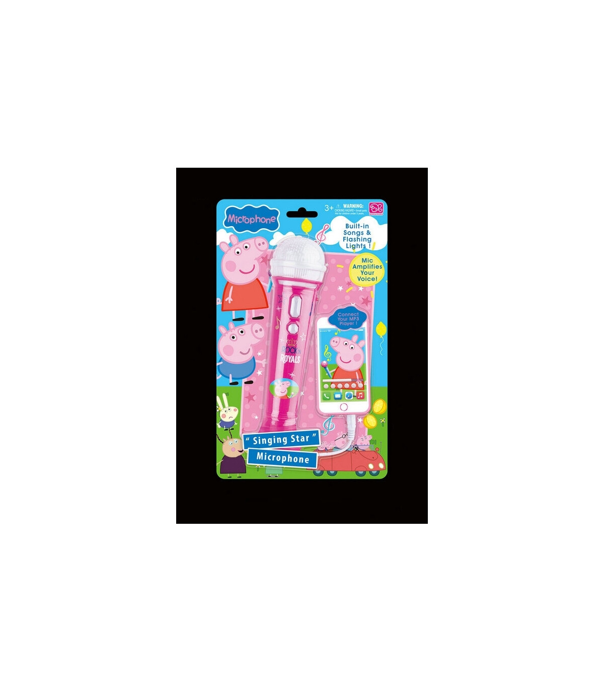 MICROPHONE WITH JACK CABLE PEPPA PIG - Microphones