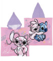 CHILDREN'S TOWEL PONCHO ANGEL 50x100 CM