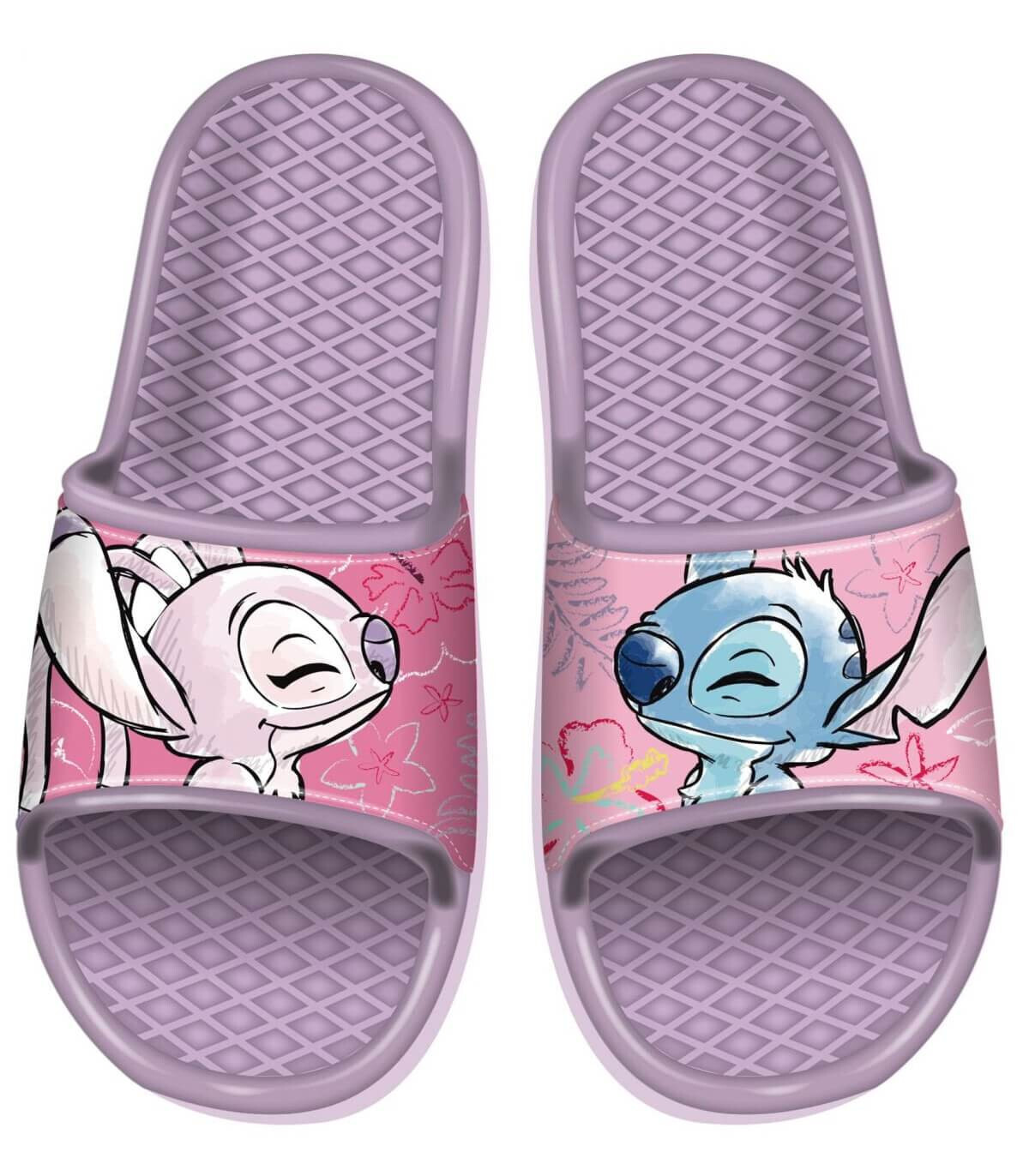 CHILDREN'S SLIPPERS ANGEL & STITCH 24-30 SERIES - CHILDREN'S SLIPPERS AND FLIP-FLOPS