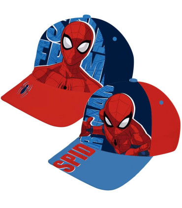 SPIDER-MAN CHILDREN'S CAP WITH BRIM 51\\54 - CHILDREN'S HATS