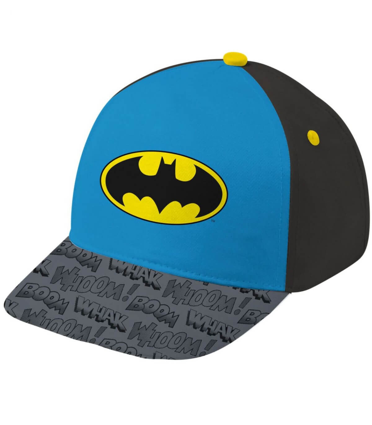 BATMAN BABY HAT WITH BRIM 44/46 - CHILDREN'S HATS