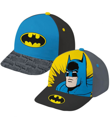 BATMAN BABY HAT WITH BRIM 44/46 - CHILDREN'S HATS