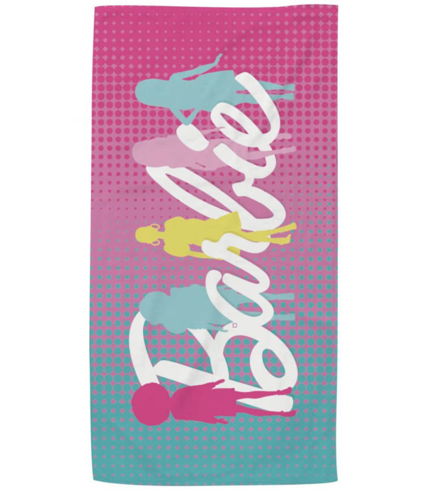 BARBIE BEACH TOWEL 70*140 - CHILDREN'S BEACH TOWELS