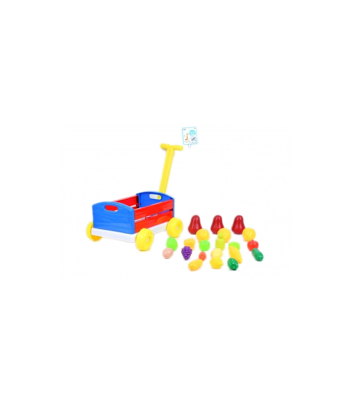 TROLLEY WITH FRUIT AND VEGETABLES - KITCHENS, SERVICES AND FOOD