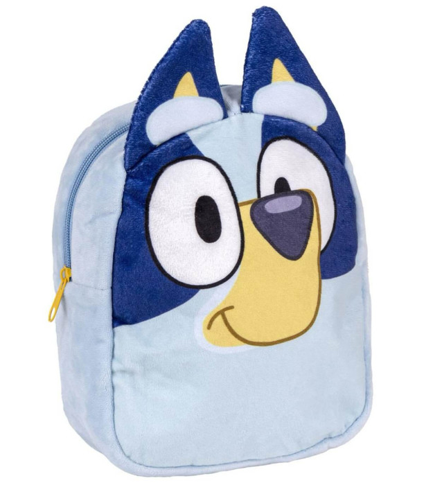 PLUSH BACKPACK FOR KINDERGARTEN BLUEY WITH EARS