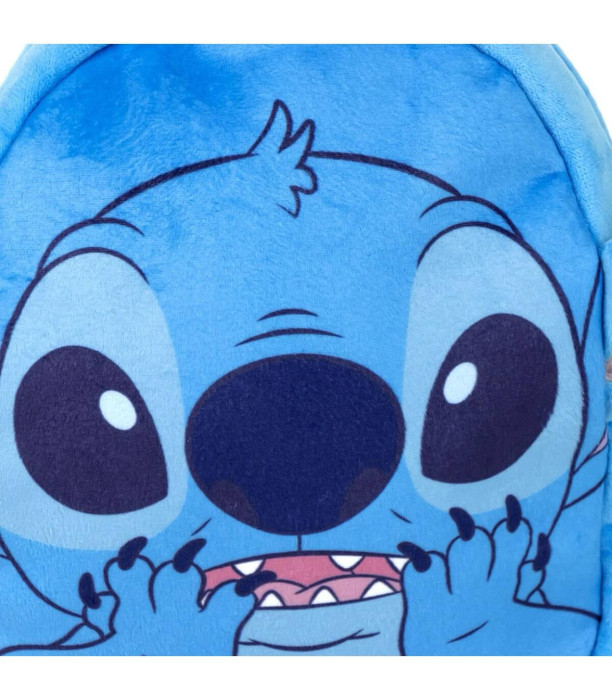 PLUSH BACKPACK FOR KINDERGARTEN STITCH WITH LARGE EARS 22 CM